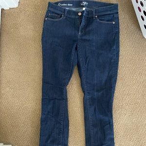 NWOT loft skinny jeans